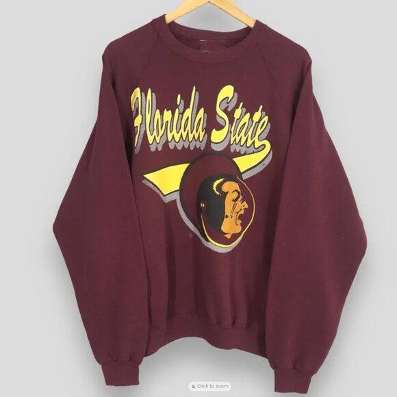 Florida State University 1851 Shirt NCAA Florida State FSU Seminoles Sweatshirt - Picture 1 of 2